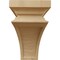 Ekena Millwork 3 1/2"W x 3 3/4"D x 6"H Mini Nevio Wood Corbel, Cherry CORW03X03X06NECH - alternate 2